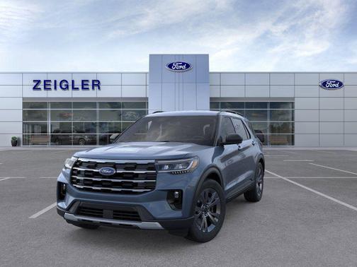 Vapor Blue Metallic 2026 Ford Explorer Active