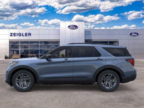 Vapor Blue Metallic 2026 Ford Explorer Active