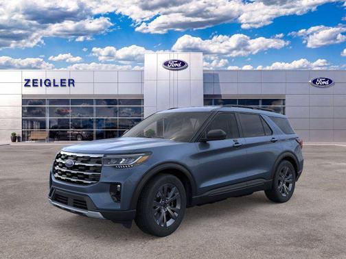 Vapor Blue Metallic 2026 Ford Explorer Active