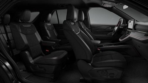 Black Metallic 2026 Ford Explorer ST