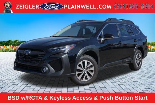 Crystal Black Silica 2023 Subaru Outback Premium