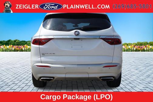 White Frost Tricoat 2024 Buick Enclave Essence AWD