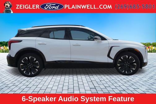 Summit White 2024 Chevrolet Blazer EV eAWD RS