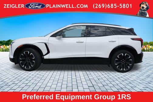 Summit White 2024 Chevrolet Blazer EV eAWD RS