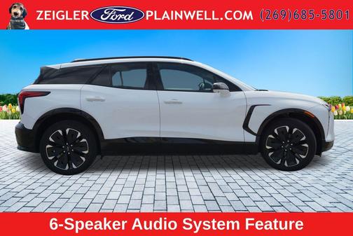 Summit White 2024 Chevrolet Blazer EV eAWD RS