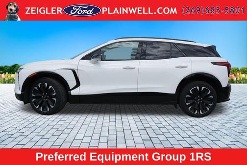 Summit White 2024 Chevrolet Blazer EV eAWD RS