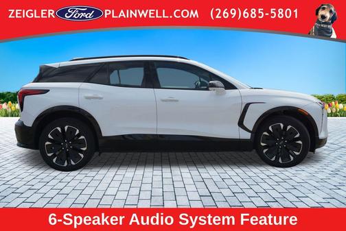 Summit White 2024 Chevrolet Blazer EV eAWD RS