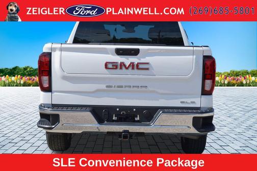 Summit White 2023 GMC Sierra 1500 SLE