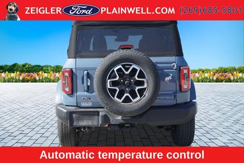 Azure Gray Metallic 2024 Ford Bronco Outer Banks
