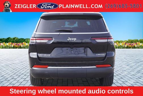 Diamond Black Crystal Pearlcoat 2022 Jeep Grand Cherokee L Limited