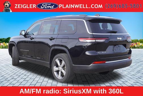 Diamond Black Crystal Pearlcoat 2022 Jeep Grand Cherokee L Limited