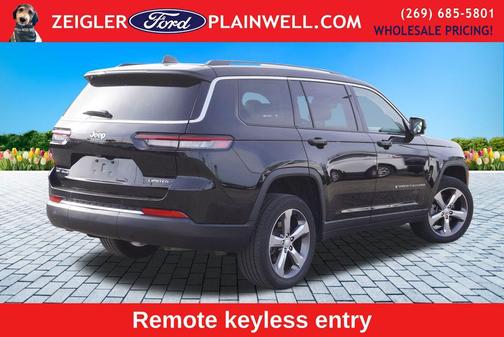 Diamond Black Crystal Pearlcoat 2022 Jeep Grand Cherokee L Limited