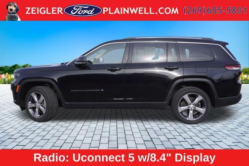Diamond Black Crystal Pearlcoat 2022 Jeep Grand Cherokee L Limited