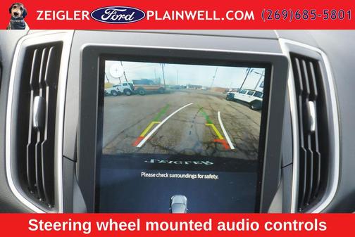Burgundy 2024 Ford Edge SEL