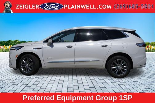 White Frost Tricoat 2022 Buick Enclave AWD Avenir