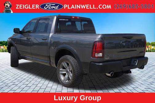 Granite Crystal Metallic Clearcoat 2017 RAM 1500 Rebel