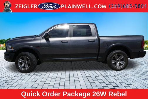 Granite Crystal Metallic Clearcoat 2017 RAM 1500 Rebel
