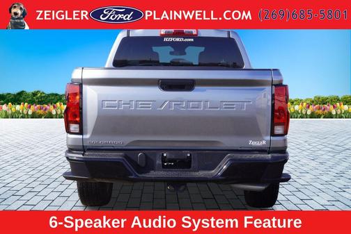 Sterling Gray Metallic 2024 Chevrolet Colorado WT