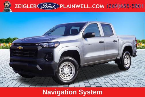 Sterling Gray Metallic 2024 Chevrolet Colorado WT