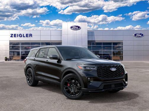 Agate Black Metallic 2027 Ford Explorer ST
