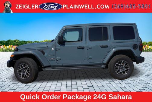 Anvil Clear Coat 2024 Jeep Wrangler 4-Door Sahara