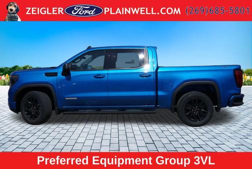 Dynamic Blue Metallic 2023 GMC Sierra 1500 Elevation