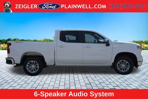 Summit White 2023 Chevrolet Silverado 1500 LT