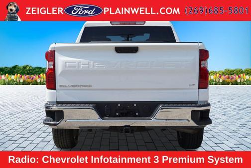 Summit White 2023 Chevrolet Silverado 1500 LT