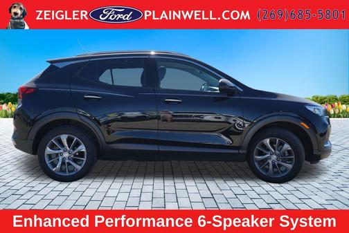 Ebony Twilight Metallic 2023 Buick Encore GX Essence