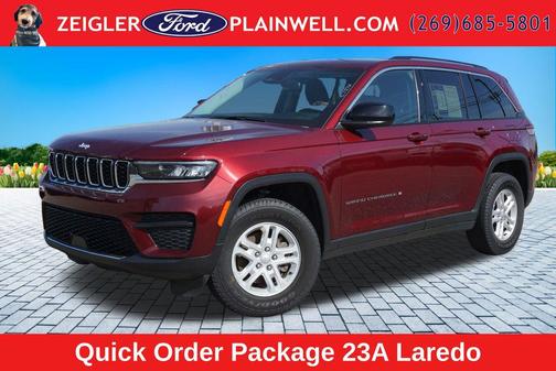Velvet Red Pearlcoat 2023 Jeep Grand Cherokee Laredo
