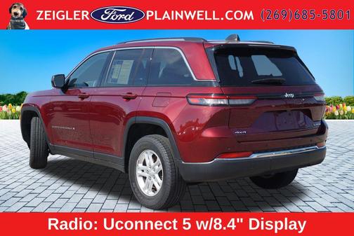 Velvet Red Pearlcoat 2023 Jeep Grand Cherokee Laredo