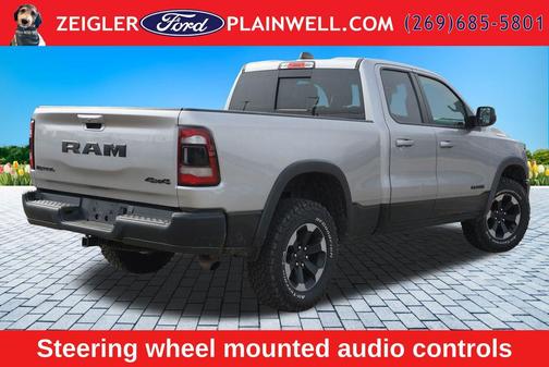 Billet Silver Metallic Clearcoat 2019 RAM 1500 Rebel