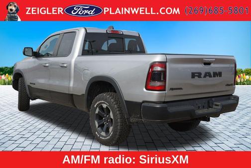 Billet Silver Metallic Clearcoat 2019 RAM 1500 Rebel