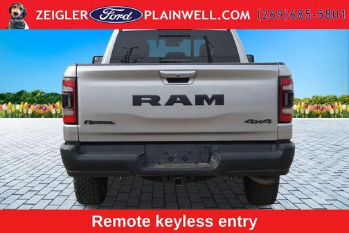 Billet Silver Metallic Clearcoat 2019 RAM 1500 Rebel