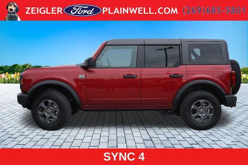 Ruby Red Metallic 2025 Ford Bronco Big Bend