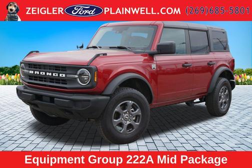 Ruby Red Metallic 2025 Ford Bronco Big Bend