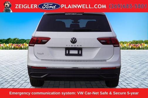 White 2024 Volkswagen Tiguan 2.0T Wolfsburg Edition