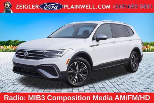 White 2024 Volkswagen Tiguan 2.0T Wolfsburg Edition