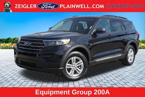 Black Metallic 2020 Ford Explorer XLT