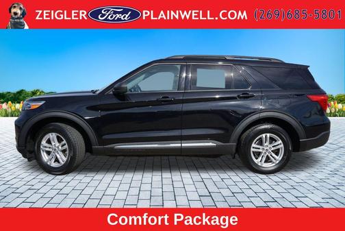Black Metallic 2020 Ford Explorer XLT
