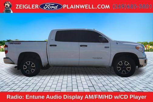 Super White 2015 Toyota Tundra SR5