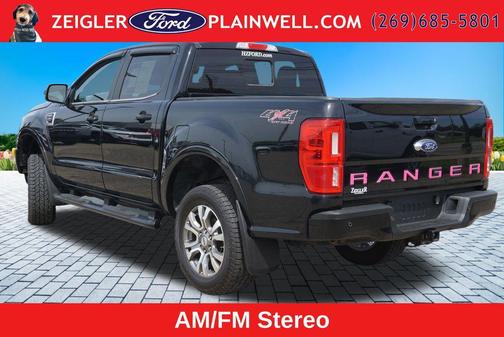 Shadow Black 2020 Ford Ranger LARIAT