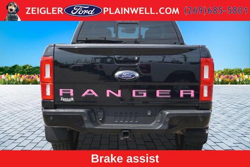 Shadow Black 2020 Ford Ranger LARIAT