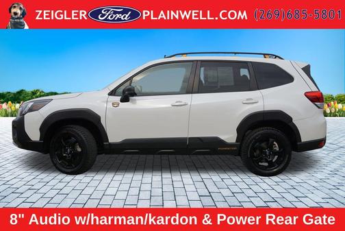 Crystal White Pearl 2024 Subaru Forester Wilderness