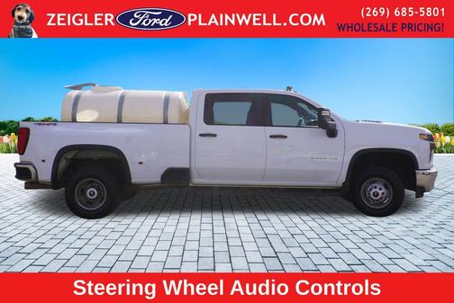 Summit White 2022 Chevrolet Silverado 3500 WT