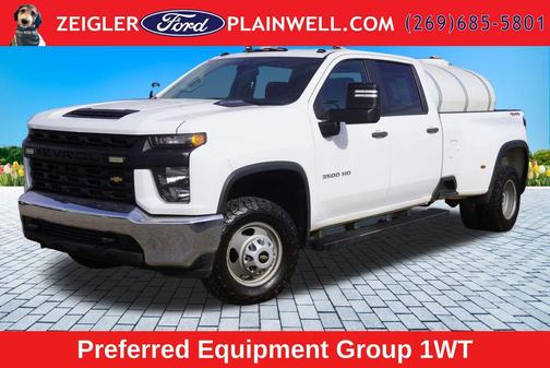 Summit White 2022 Chevrolet Silverado 3500 WT