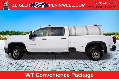 Summit White 2022 Chevrolet Silverado 3500 WT