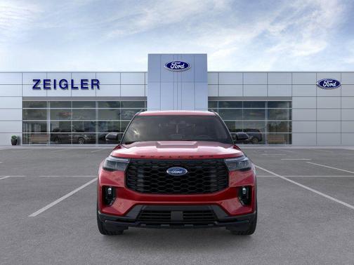 Red Metallic 2026 Ford Explorer ST-Line