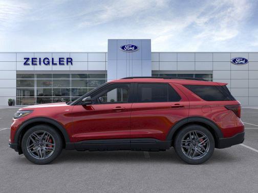 Red Metallic 2026 Ford Explorer ST-Line