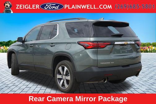 Silver Sage Metallic 2023 Chevrolet Traverse LT Leather